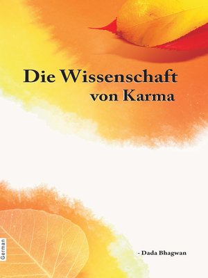 cover image of Die Wissenschaft von Karma